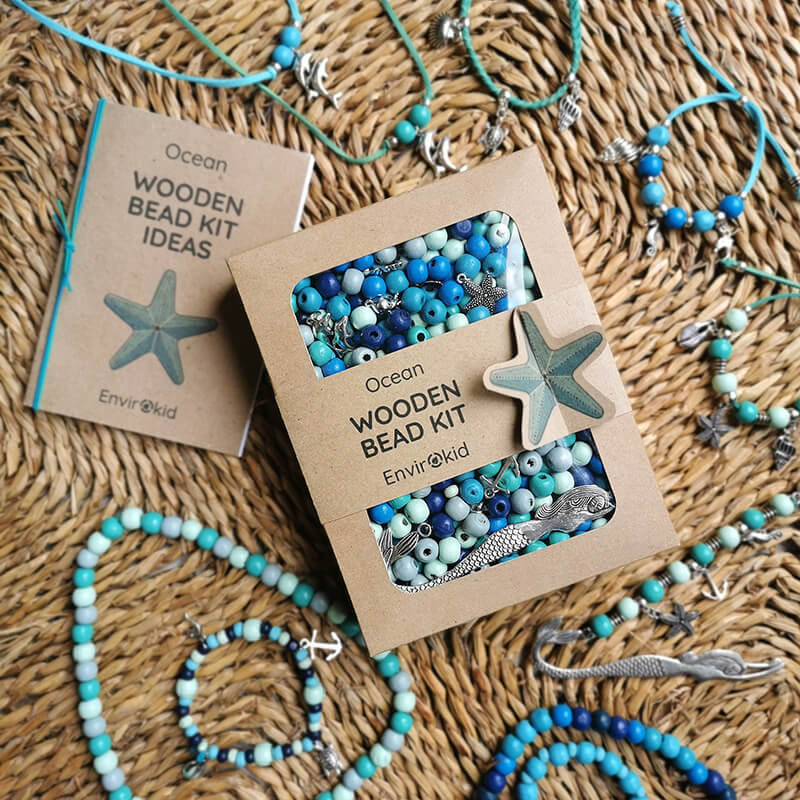 Wooden Bead Kits - Ocean